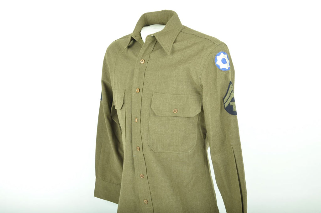 Chemise "moutarde" 8th Army / taille 15 - 35