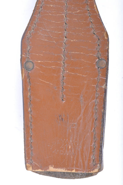 Gousset en cuir daté 1941 pour Dague Feldgendarmerie de fabrication Hollandaise