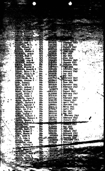 Ceinturon US M36 identifié / Medical Detachment 45th Infantry Division