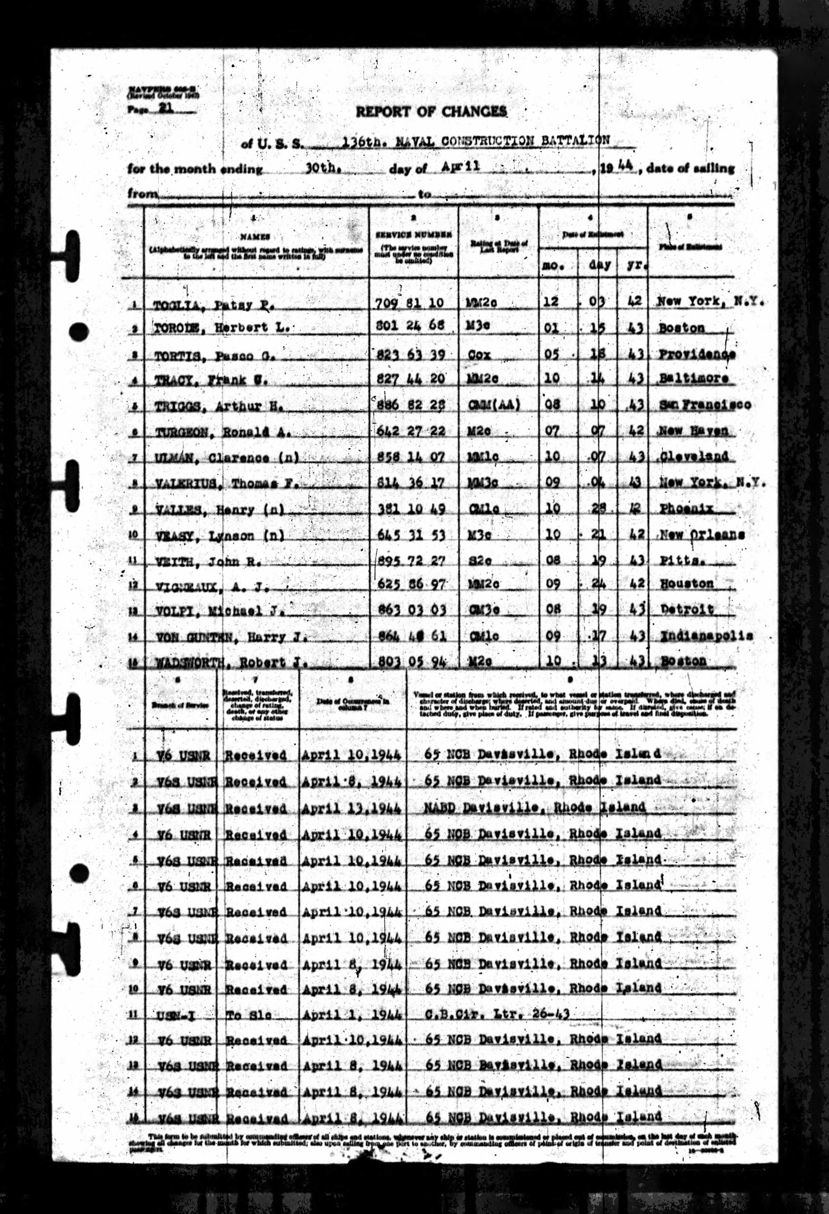 Couteau Cattaraugus 225 Q / identifié SEABEES PACIFIQUE