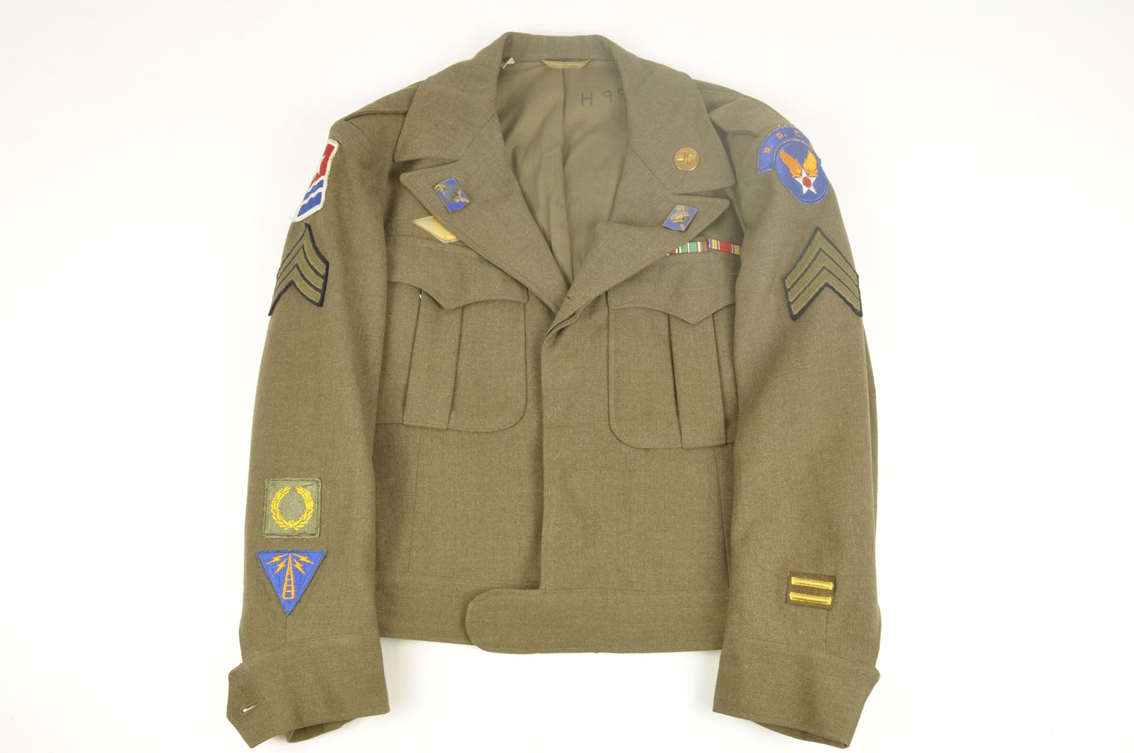 Blouson Ike daté 1944 / Army Airways Communications System