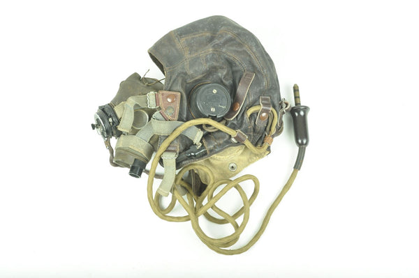 Ensemble Serre-tête / Bonnet de vol RAF type C + Masque à oxygène