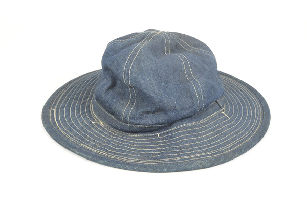 Chapeau M37 US Army en denim / datée 1940
