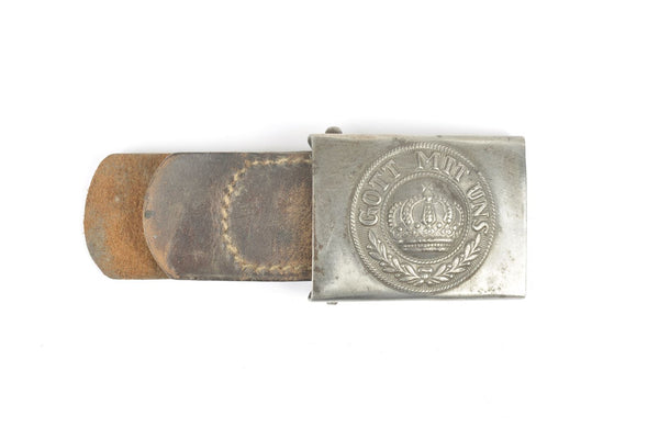 Boucle de Ceinturon Prussienne datée 1918