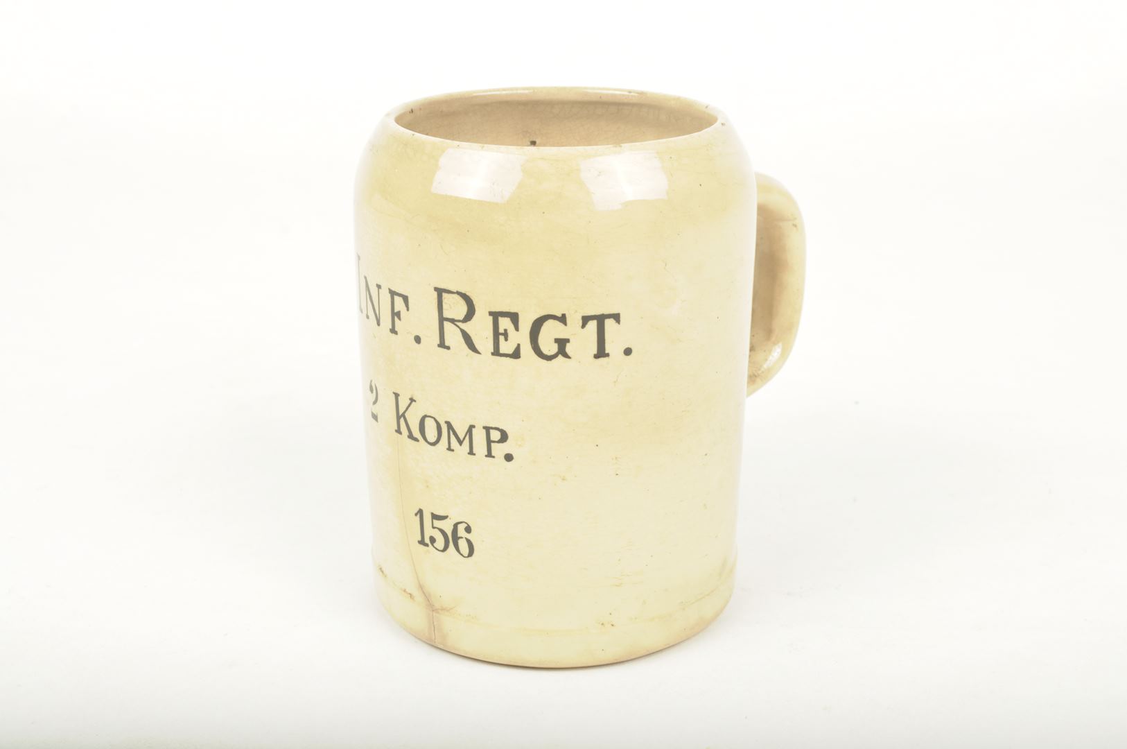 Chope Allemande en grès / Infanterie-Regiment von Grolman Nr 18