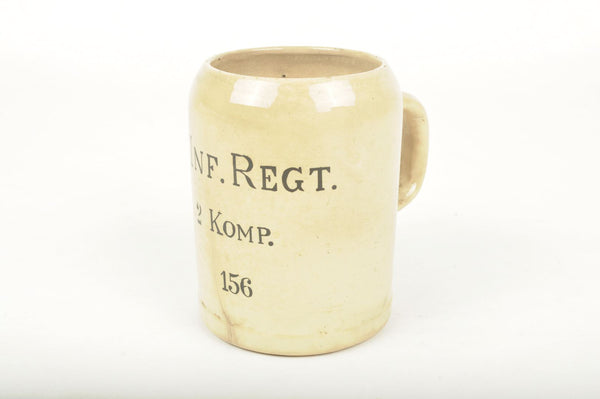 Chope Allemande en grès / Infanterie-Regiment von Grolman Nr 18