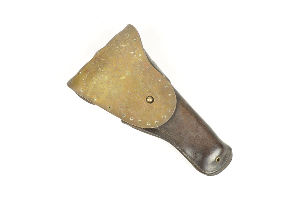 Etui Colt 45 daté 42 / Nominatif et personnalisé USMC