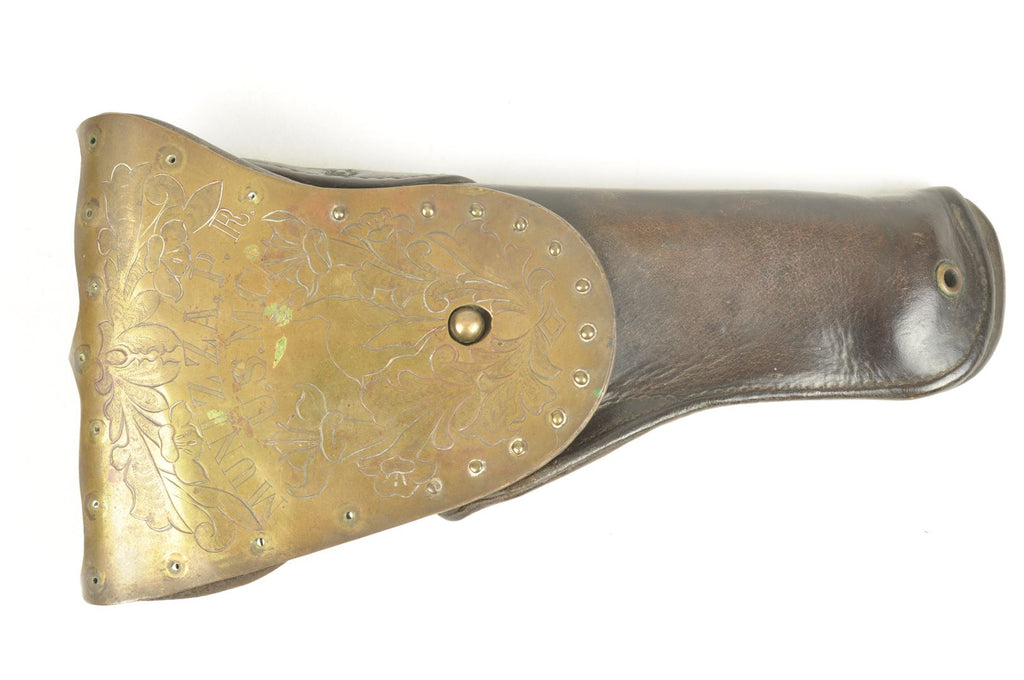 Etui Colt 45 daté 42 / Nominatif et personnalisé USMC