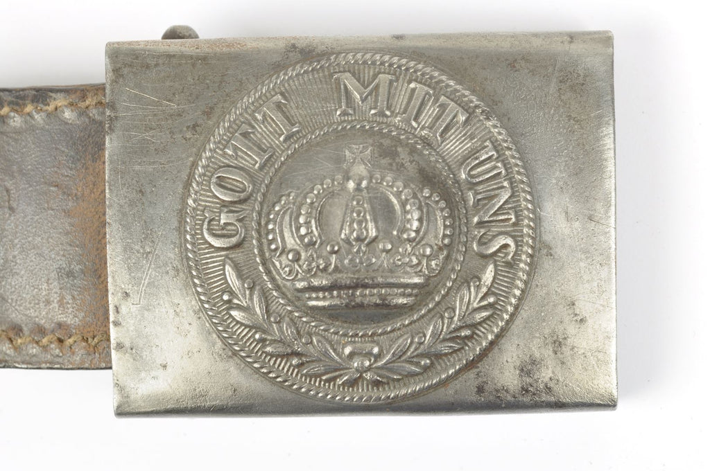 Boucle de Ceinturon Prussienne datée 1918