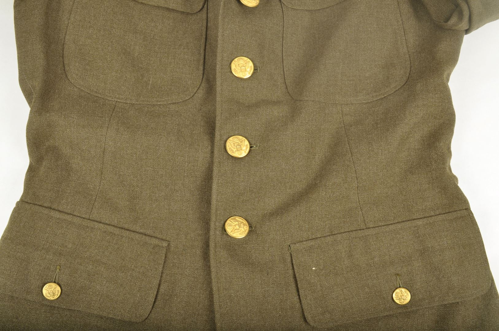 Vareuse US datée 1940 Nominative / 45th Infantry Division