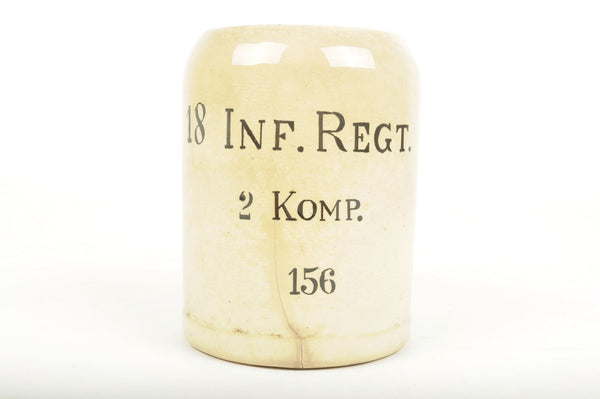 Chope Allemande en grès / Infanterie-Regiment von Grolman Nr 18