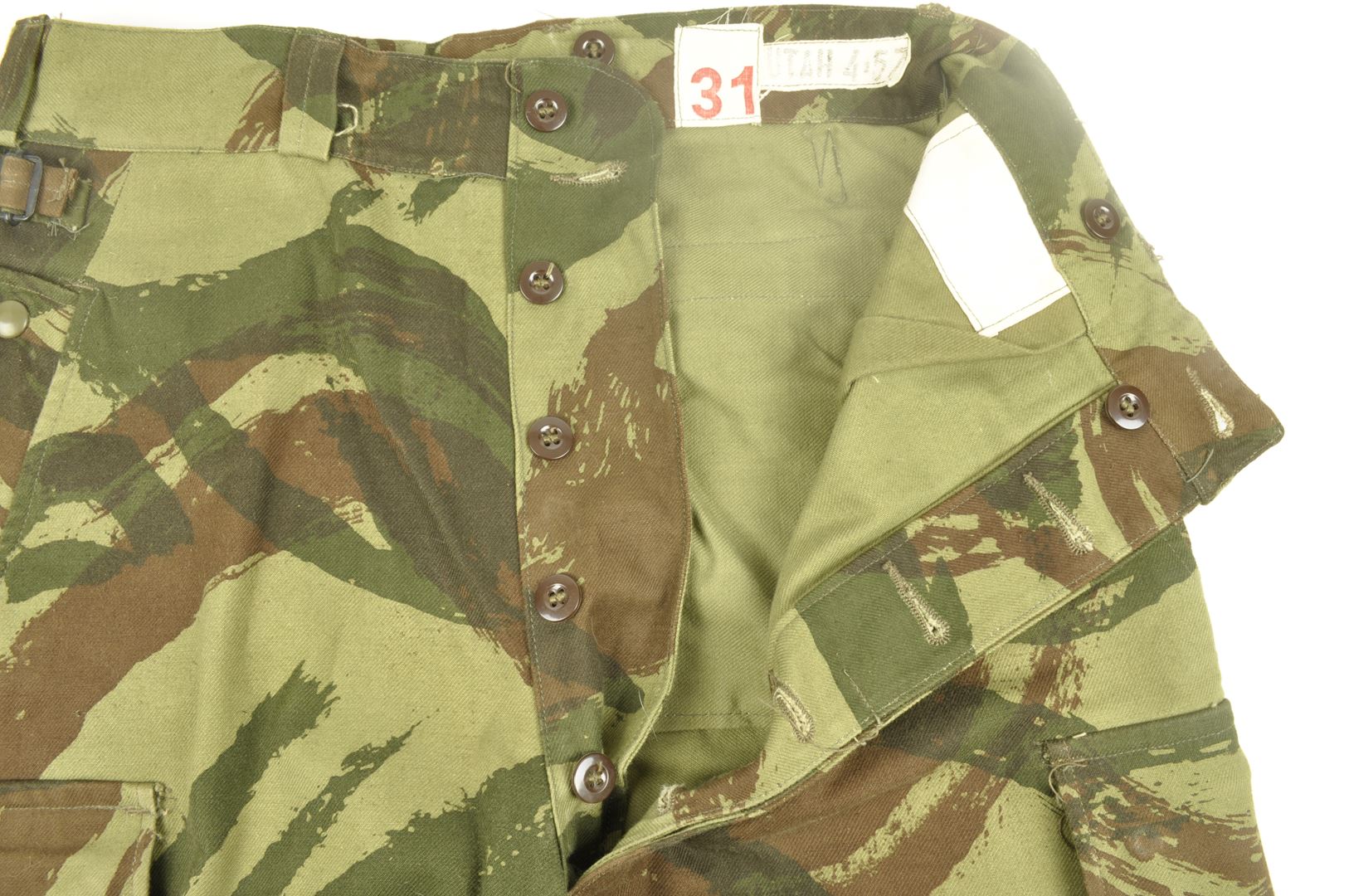 Pantalon TAP 47 / 56 camouflé / 1ier modèle daté 1957