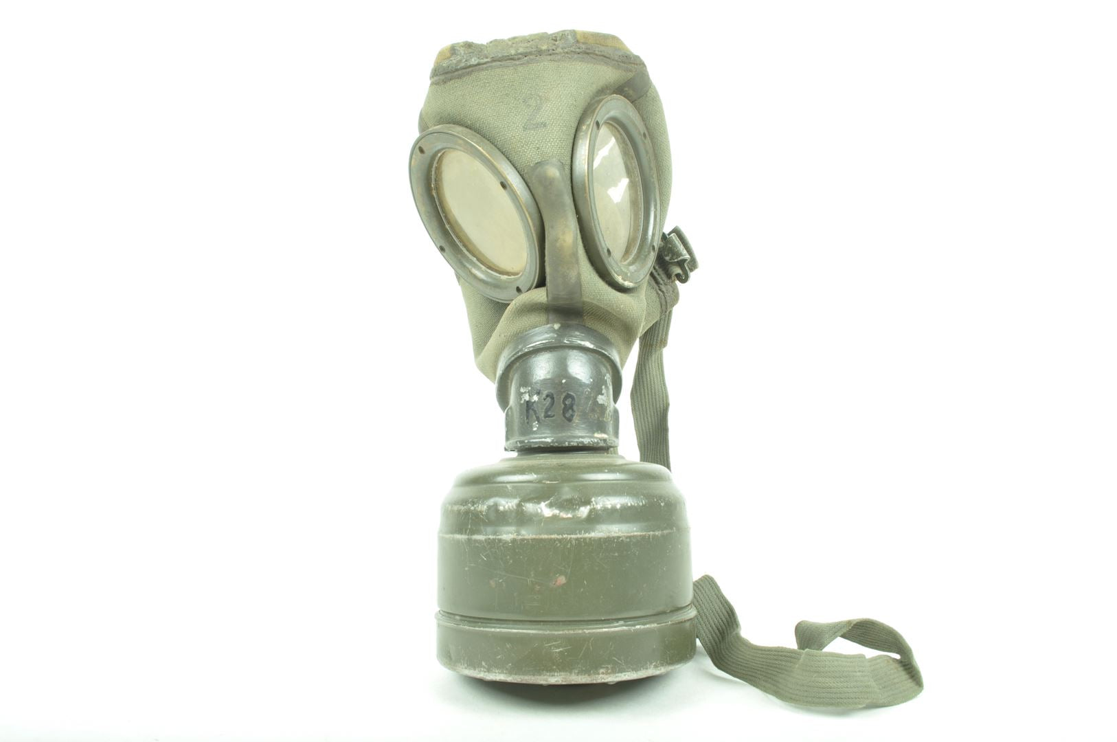Masque à gaz allemand nominatif sorti de grenier – Major Military