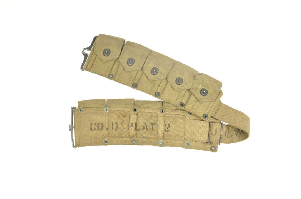 Ceinturon américain modèle 1923 Nominatif / 76th Infantry Division 385th Infantry Regiment