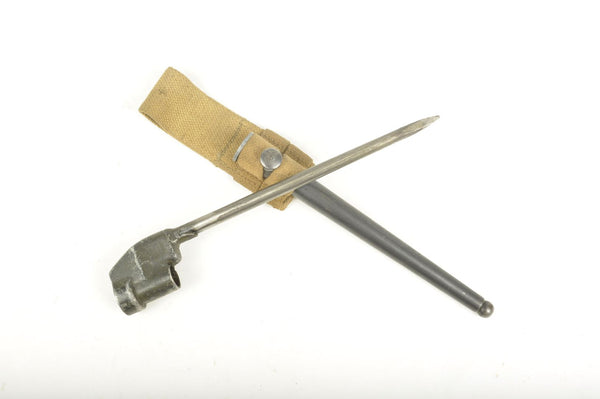 Baïonnette N°4 MKIII Joseph Lucas Ltd avec son porte fourreau Canadien daté 1944
