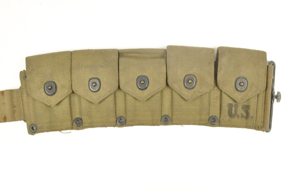 Ceinturon américain modèle 1923 Nominatif / 76th Infantry Division 385th Infantry Regiment