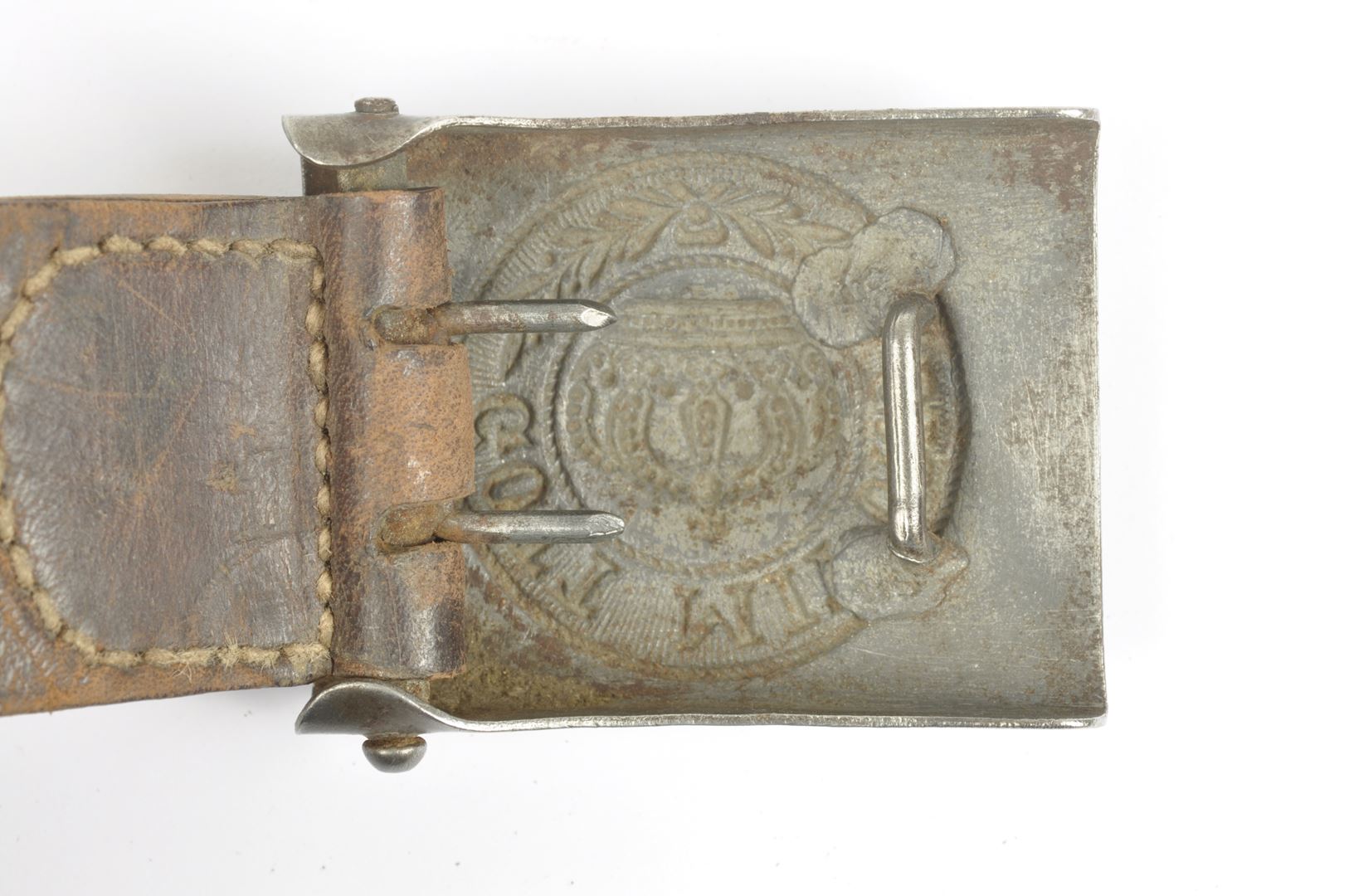 Boucle de Ceinturon Prussienne datée 1918