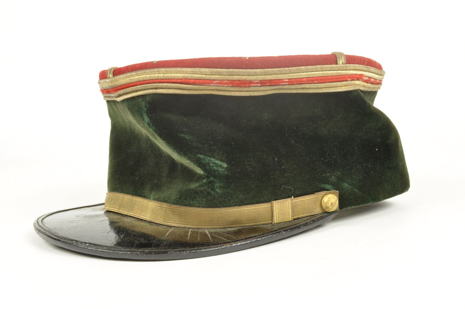 Ensemble nominatif d'un Pharmacien Casque / Képi