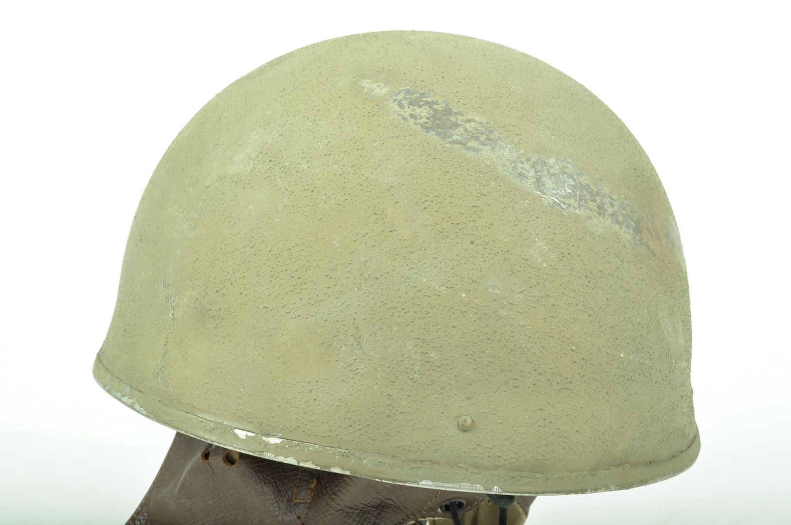 Casque de motocycliste Britannique / Dispatch Rider  daté 1942