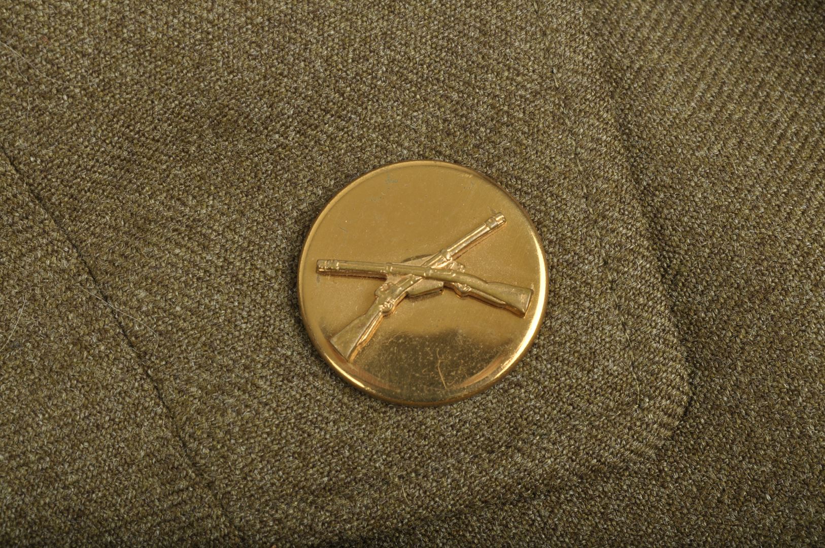 Vareuse US datée 1940 Nominative / 45th Infantry Division