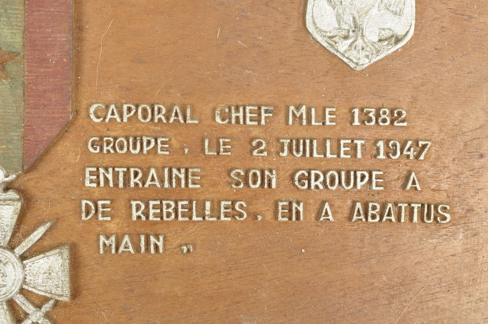 Ensemble "souvenirs" 3 BMEO Citation UNIQUE + médailles