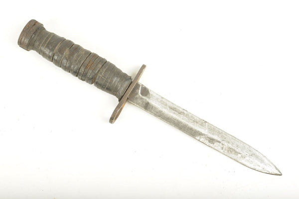 Poignard Baïonnette USM4 avec son fourreau personnalisé et Nominatif  USMC