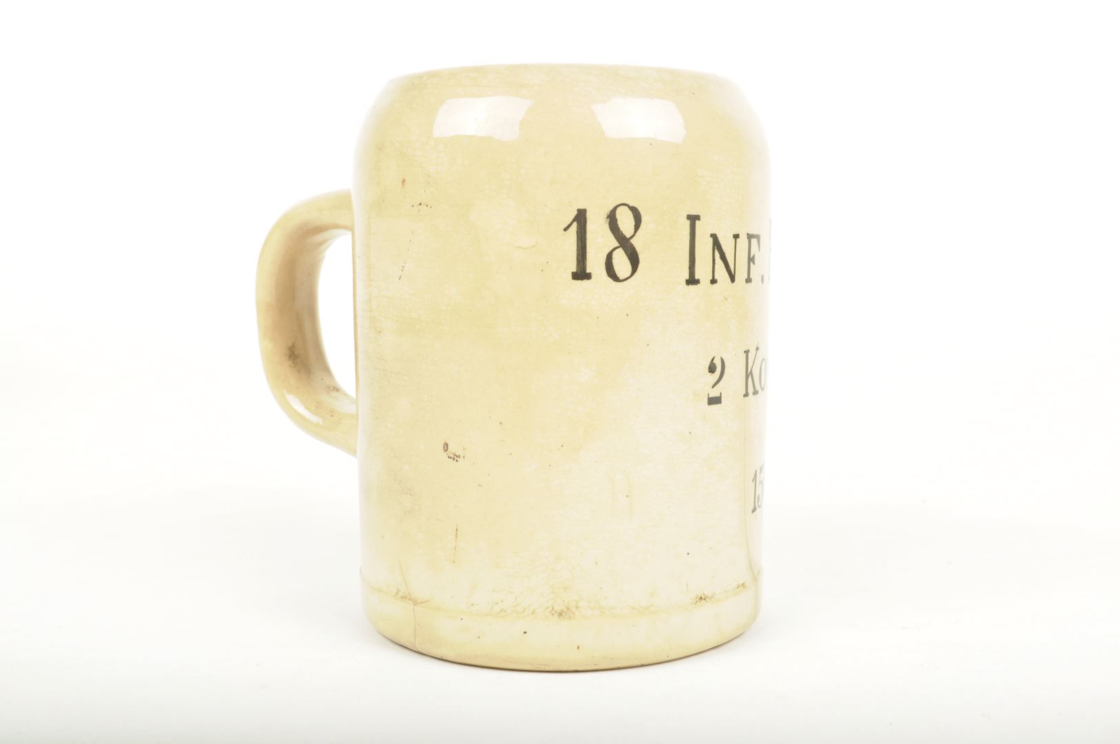 Chope Allemande en grès / Infanterie-Regiment von Grolman Nr 18