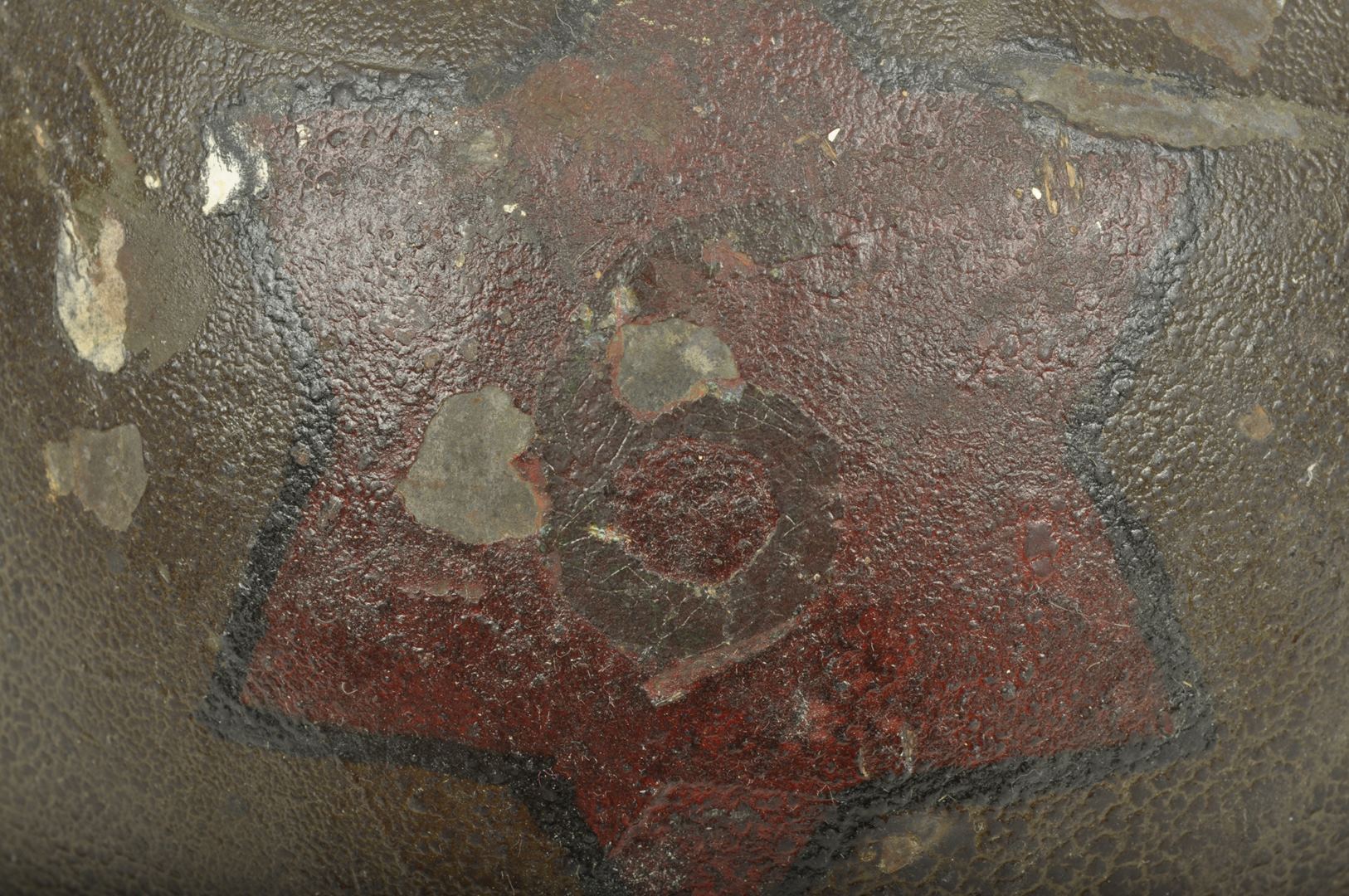 Casque Américain 6th infantry division de fabrication Britannique
