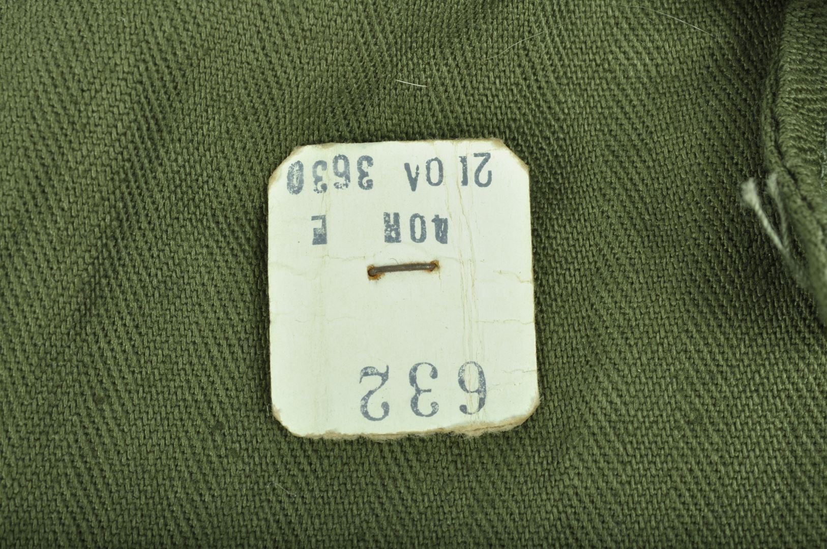 Veste HBT 40 R modèle 1943 datée 1943 / NEUVE DE STOCK