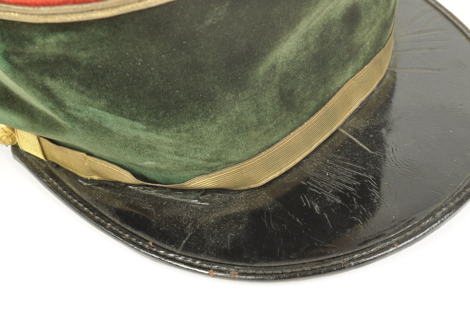 Ensemble nominatif d'un Pharmacien Casque / Képi