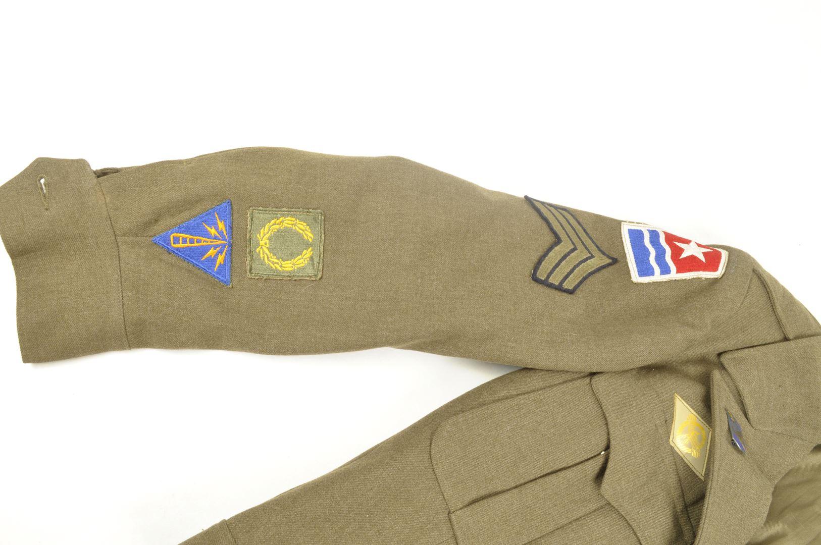 Blouson Ike daté 1944 / Army Airways Communications System