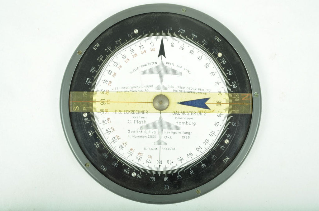 Calculateur de Vol Luftwaffe  daté 1938