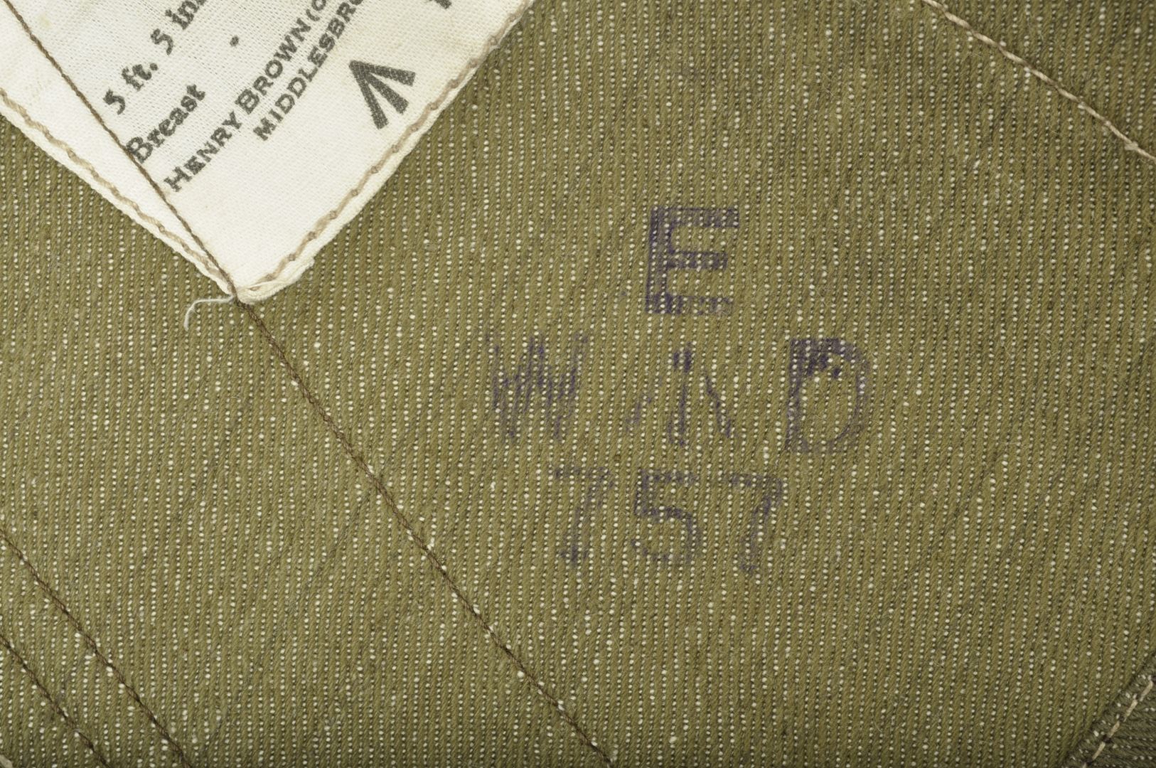 Blouse Oversmock datée 1944 / ETAT NEUF