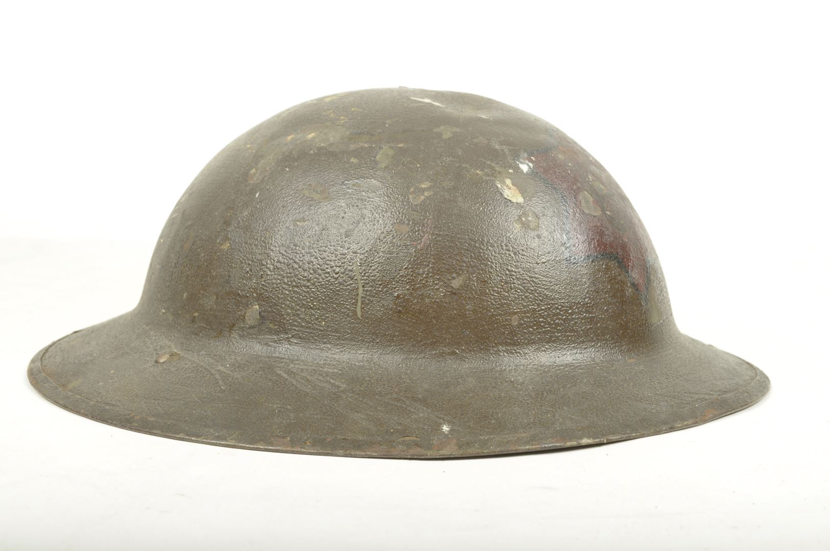 Casque Américain 6th infantry division de fabrication Britannique