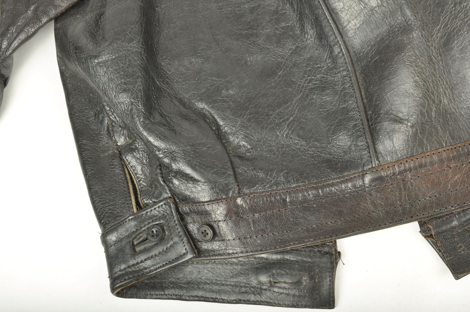 Blouson en cuir Chantiers de Jeunesse et GMR /  ETAT NEUF