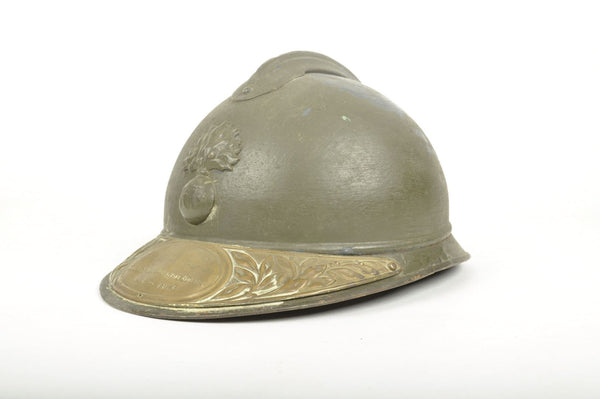 Casque Adrian Modèle 1915 du Lieutenant Colonel Mignon / 72ième et 153ième RI