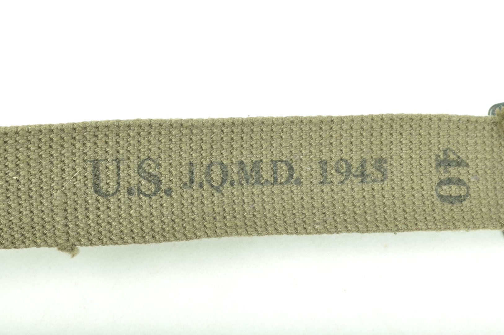 Ceinture de pantalon US ARMY datée 1945 / Taille 40