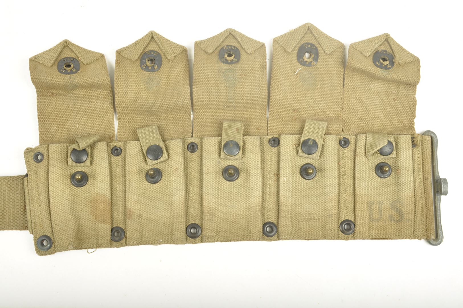 Ceinturon Américain modèle 1923 OD3 / matriculé