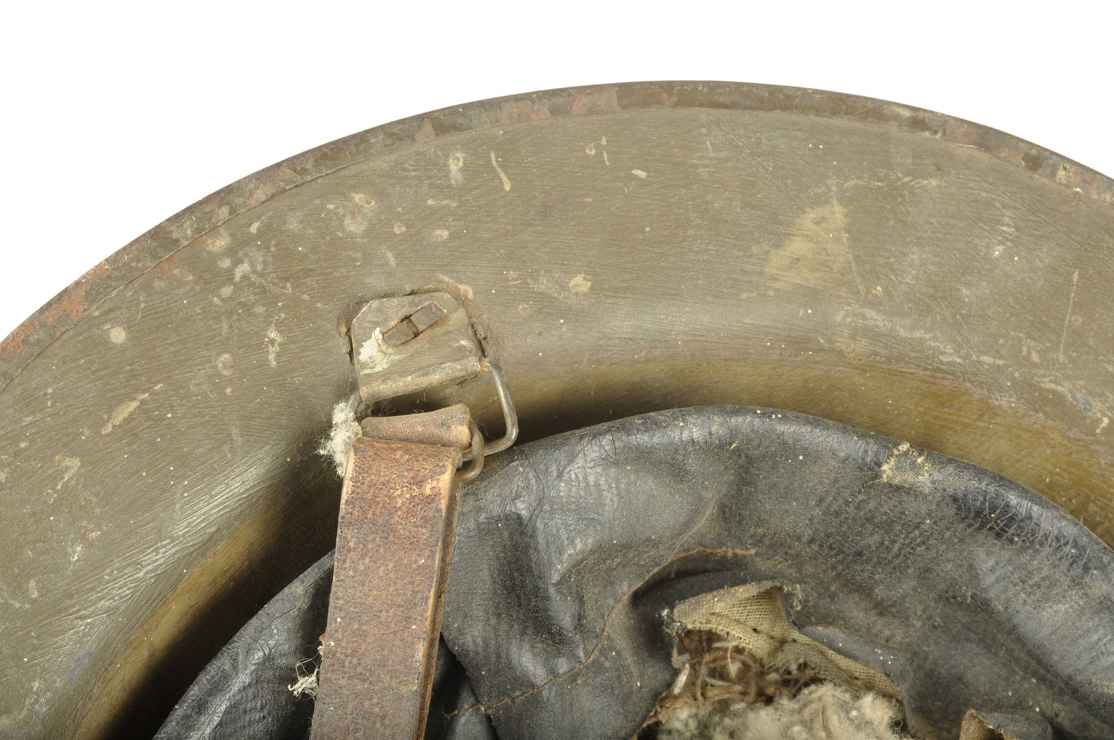 Casque Américain 6th infantry division de fabrication Britannique
