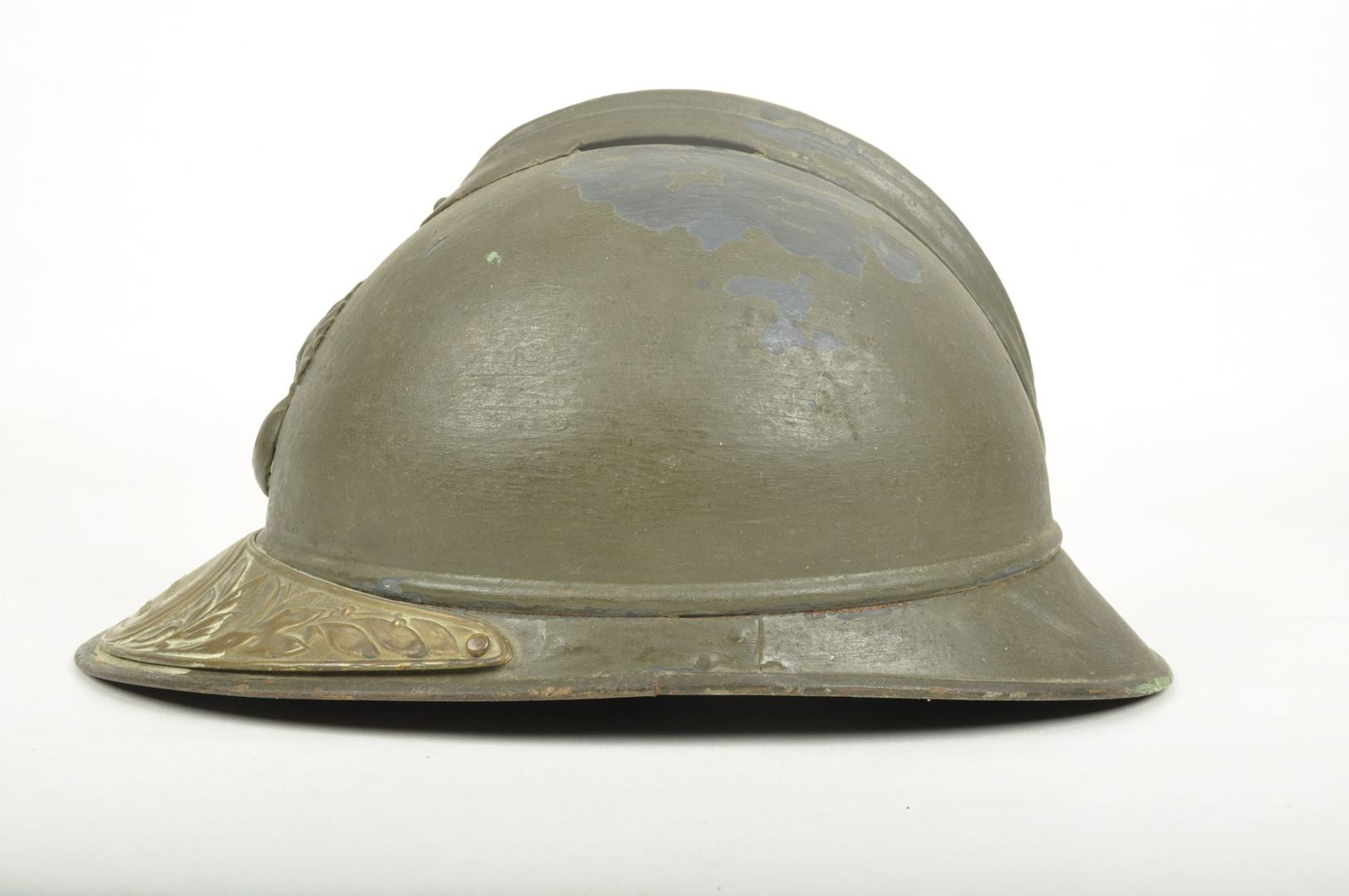 Casque Adrian Modèle 1915 du Lieutenant Colonel Mignon / 72ième et 153ième RI