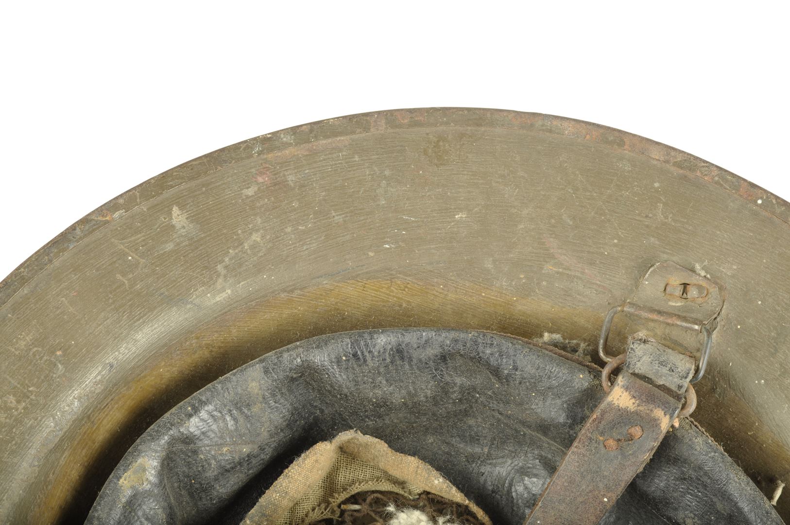 Casque Américain 6th infantry division de fabrication Britannique
