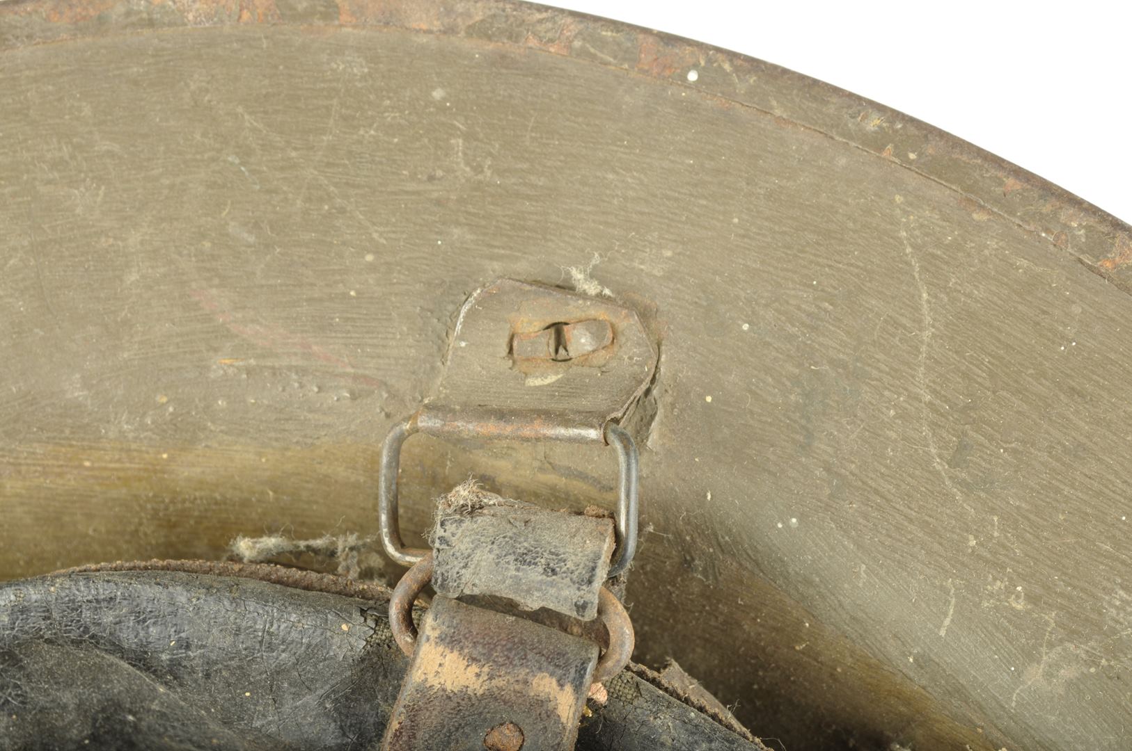 Casque Américain 6th infantry division de fabrication Britannique