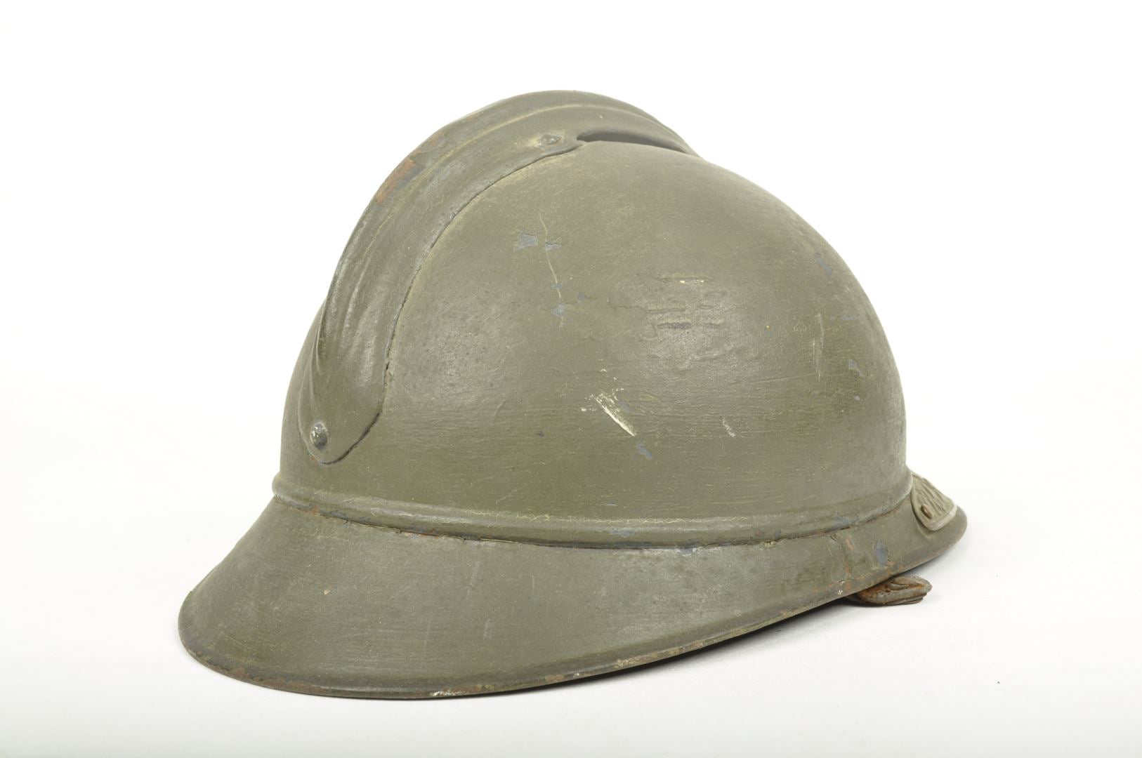 Casque Adrian Modèle 1915 du Lieutenant Colonel Mignon / 72ième et 153ième RI