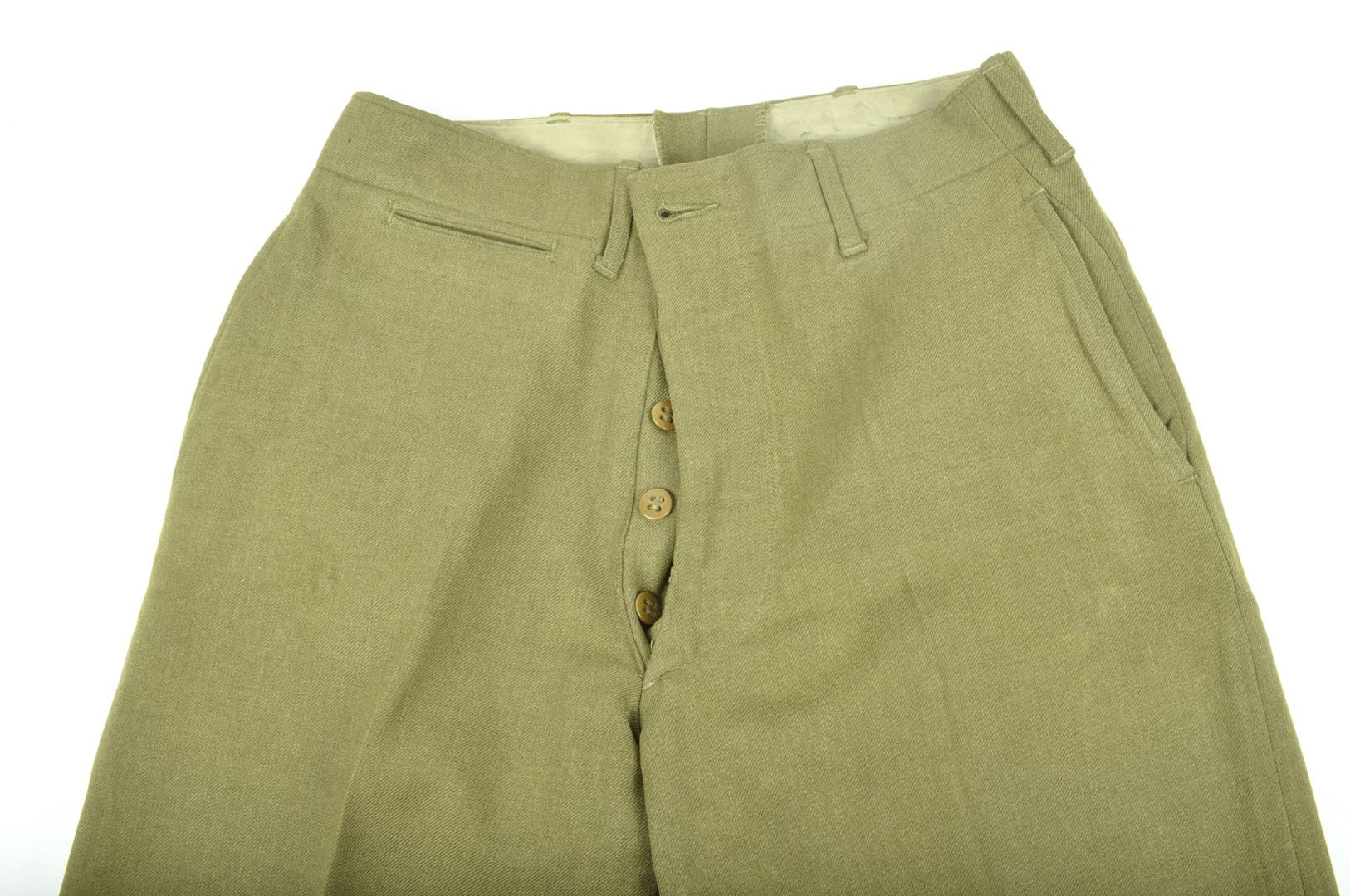 Pantalon moutarde daté 1941