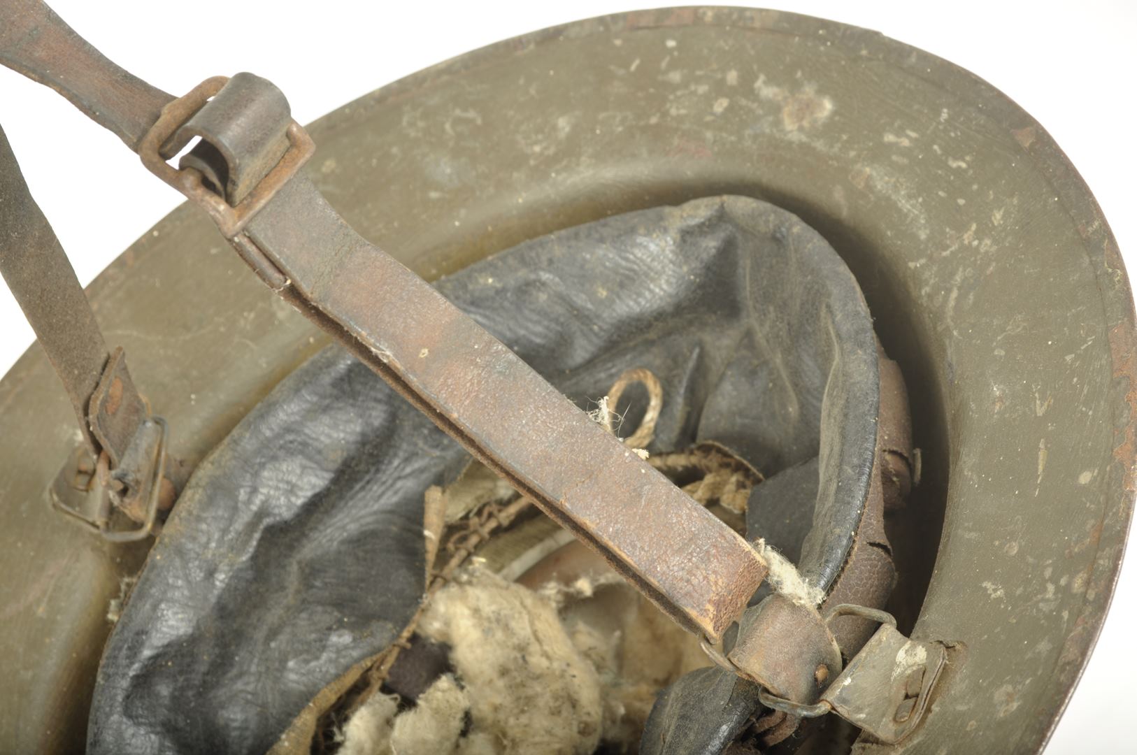 Casque Américain 6th infantry division de fabrication Britannique