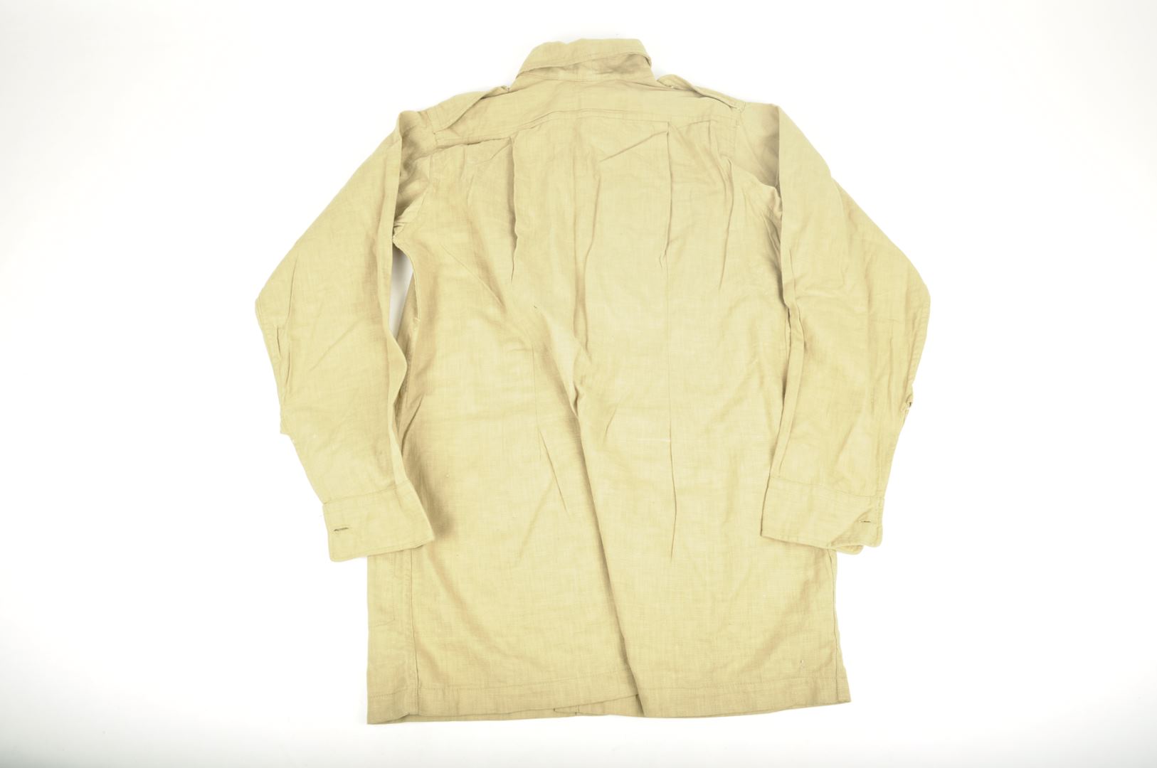 Vareuse tropicale "Bush Jacket" en Aertex de confection Indienne / datée 1943
