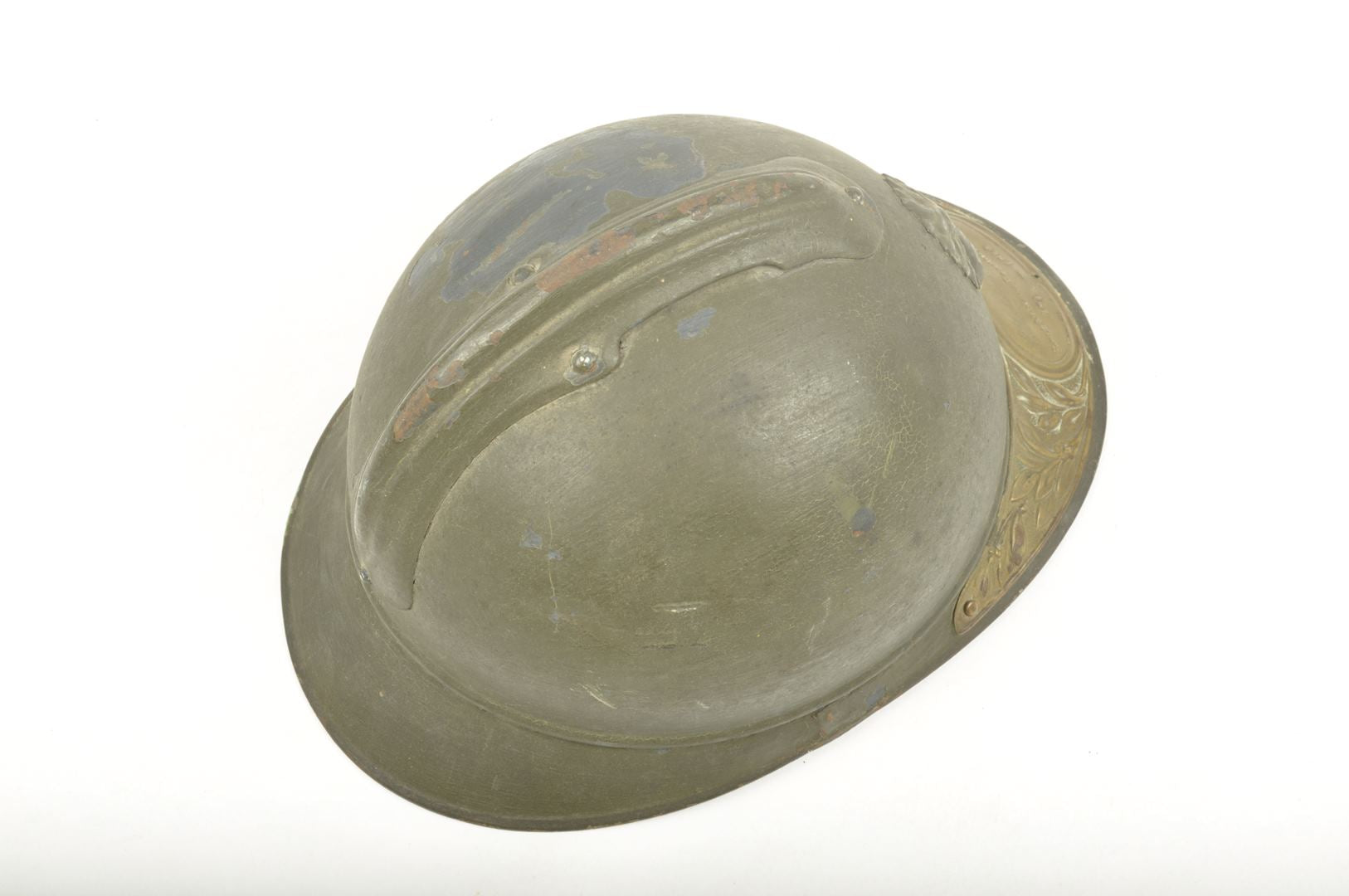 Casque Adrian Modèle 1915 du Lieutenant Colonel Mignon / 72ième et 153ième RI