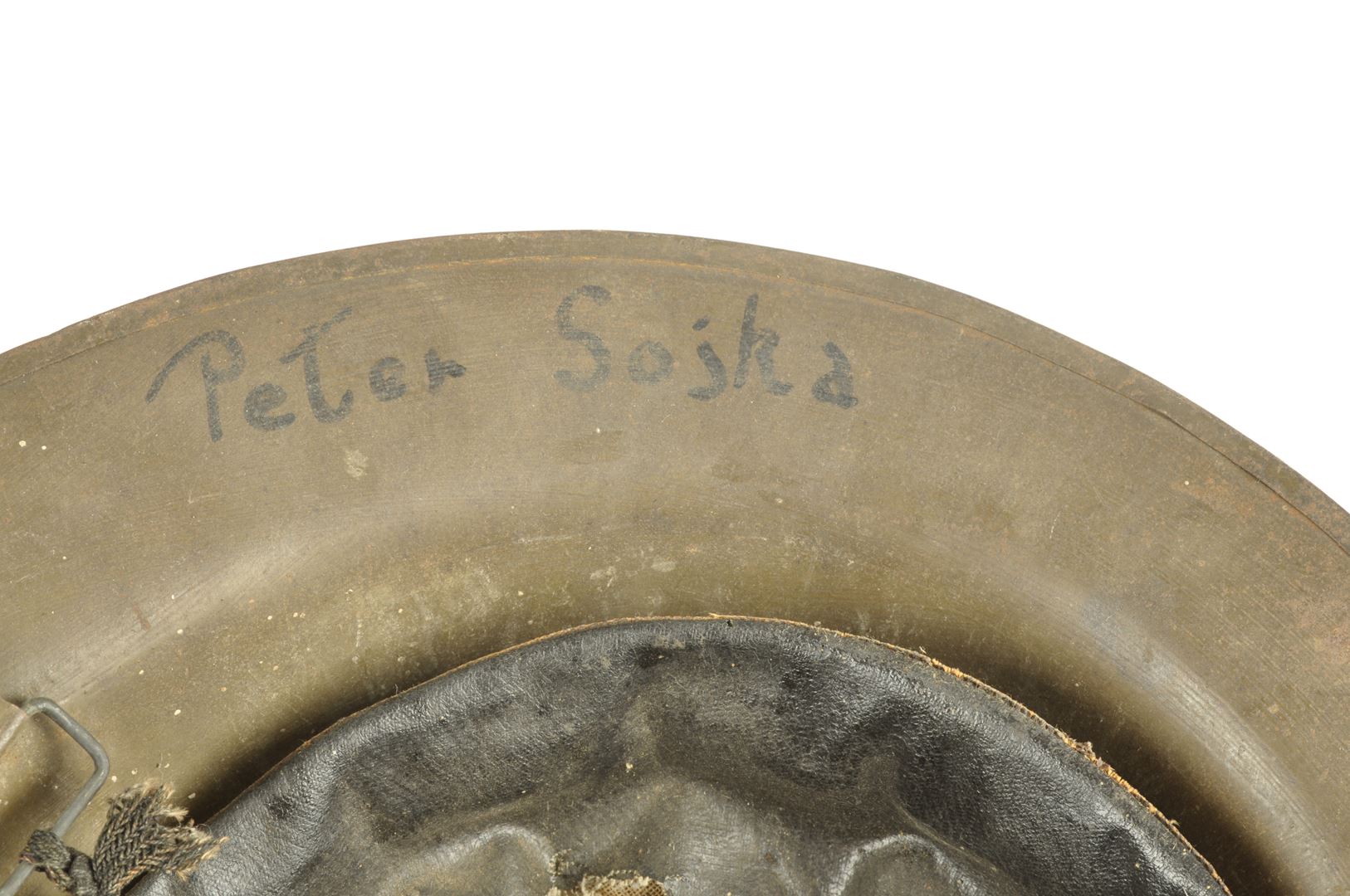 Casque Mark I sorti de grenier / Nominatif / Company F, 325th IR, 82nd ID