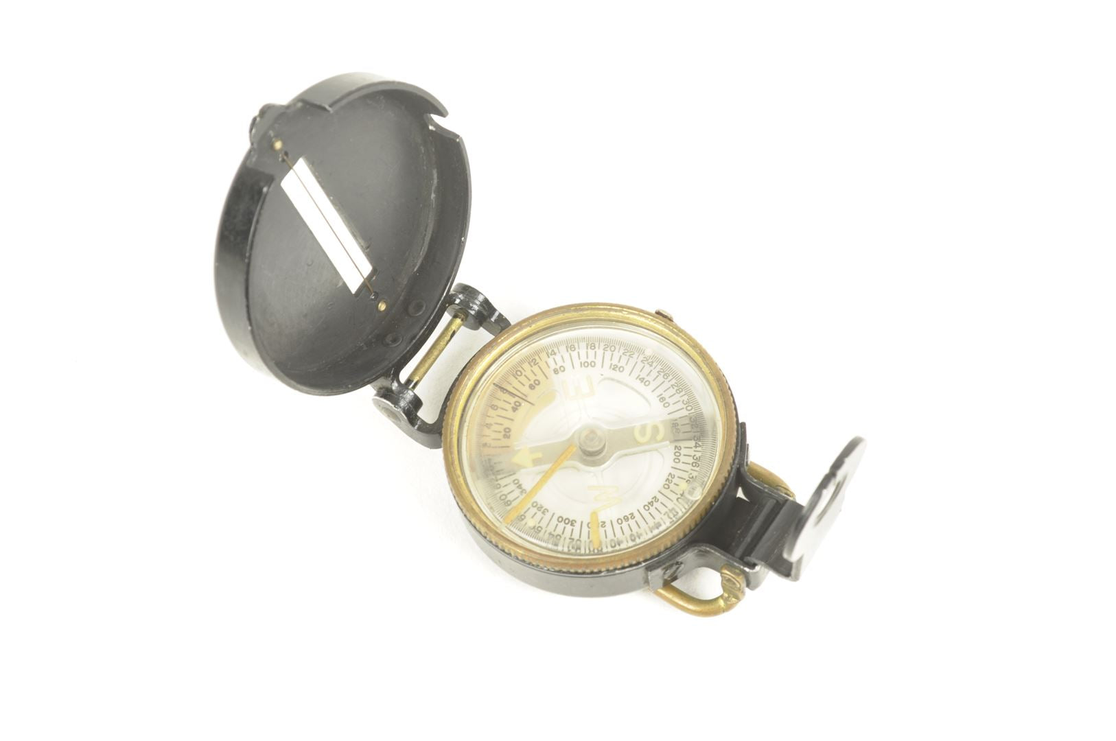 Boussole de marche "Terrain" Superior Magneto Corp. avec pochette imprégnée Nominative