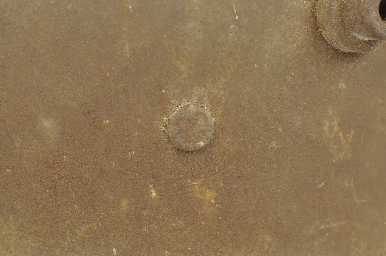 Casque Allemand modèle 1917 sorti de grenier / Alsace